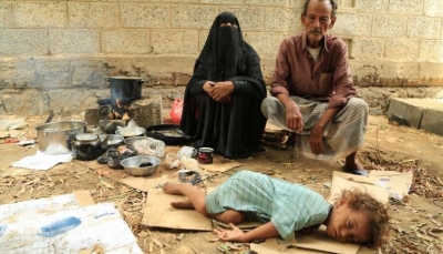 معاناة النازحين في اليمن - أرشيف