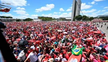 حشد سابق في البرازيل