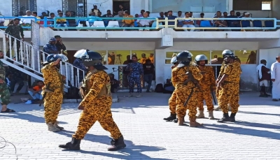 عناصر من شرطة حضرموت