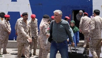 65 إيرانيًا وصولوا السبت إلى جدة تم اجلائهم من السودان