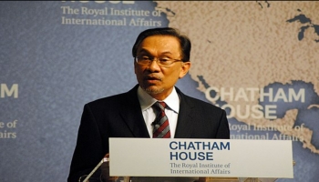 رئيس الحكومة الماليزية أنور إبراهيم