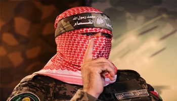 أبو عبيدة متحدث "كتائب القسام" الجناح العسكري لحركة حماس