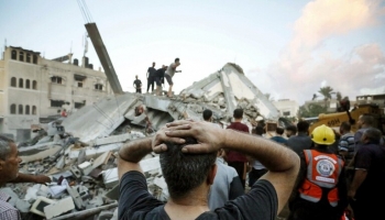 قصف إسرائيلي في قطاع غزة