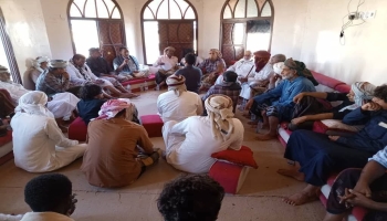 المهرة.. لجنة الاعتصام بمديرية حصوين تدعو لمواجهة المخاطر التي تستهدف المحافظة