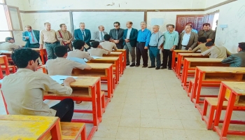 تدشين امتحانات الثانوية العامة بشبوة