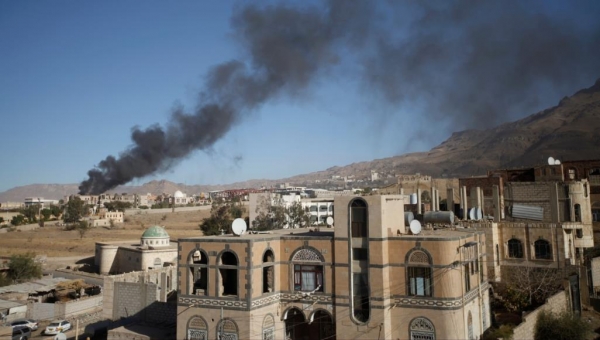 طيران التحالف يستأنف قصف مواقع عسكرية للحوثيين في صنعاء