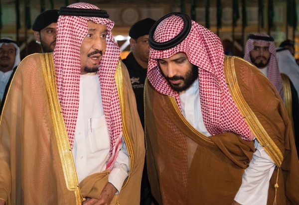 الملك سلمان ونجله محمد