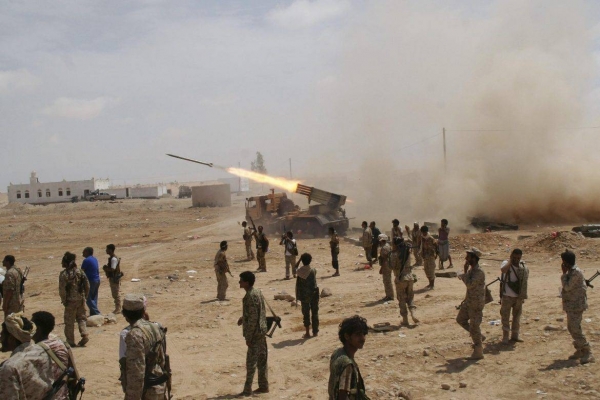 من مواجهات الجيش الوطني مع الحوثيين - إرشيف