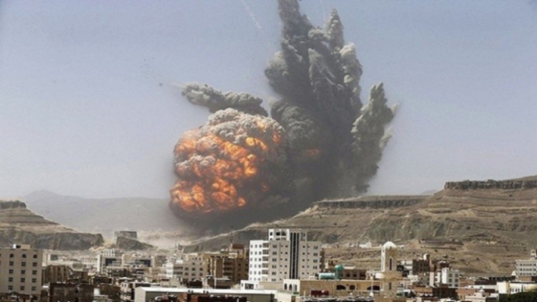 الحوثيون يتهمون التحالف بشن 27 غارة جوية خلال الساعات الماضية