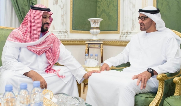 محمد بن زايد ومحمد بن سلمان