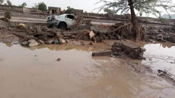 الصحة العالمية: تضرر آلاف الأسر جراء الفيضانات الأخيرة في اليمن