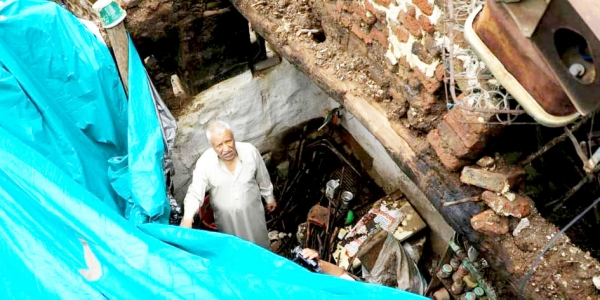 تضرر 600 منزل جراء السيول في مدينة صنعاء القديمة