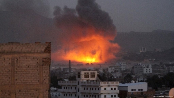 جماعة الحوثي تعلن مقتل مواطنين بقصف سعودي في صعدة