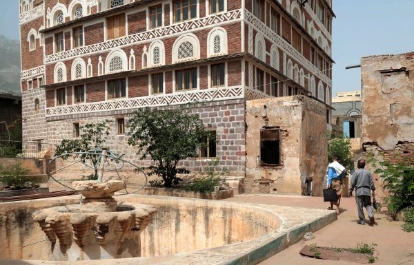 المتحف الوطنبي في تعز بعد ترميمه من آثار الحرب