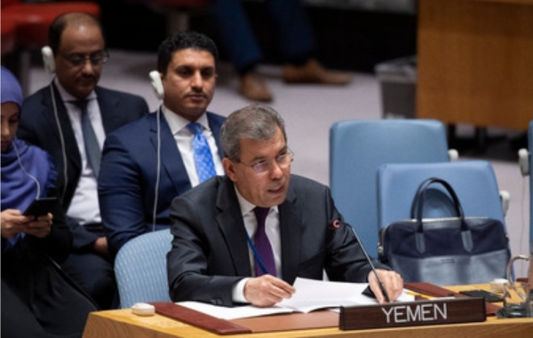 مندوب اليمن لدى الأمم المتحدة عبدالله السعدي