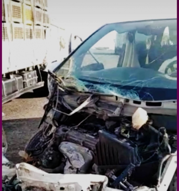 حادث مروري تعرض له مدير أمن محافظة أبين