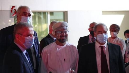 وزير الخارجية السوري فيصل المقداد يصل سلطنة عمان