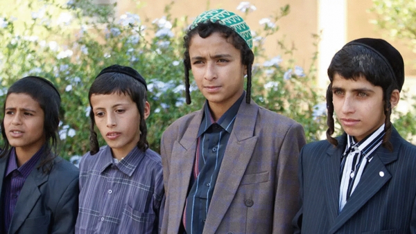 فتيان من يهود اليمن-ارشيف