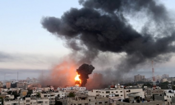 غارة على غزة