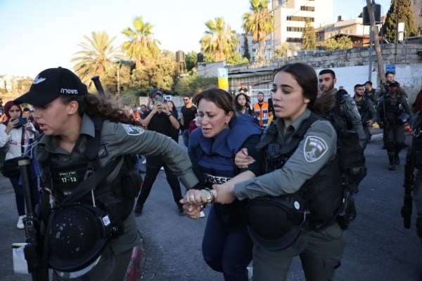 اعتقال جيفارا البديري من قبل قوات الاحتلال الإسرائيلي