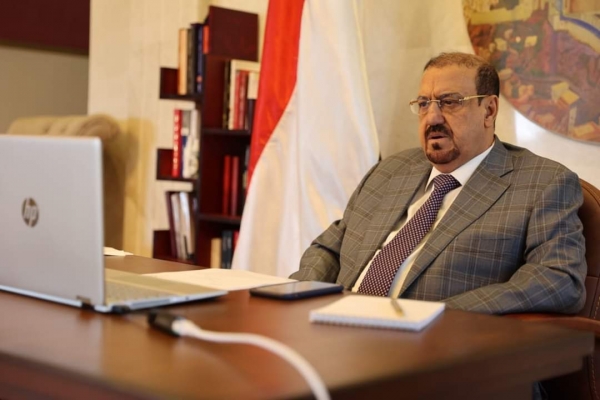 البركاني يهنئ رئيس مجلس الشورى العماني بمناسبة إعادة انتخابه