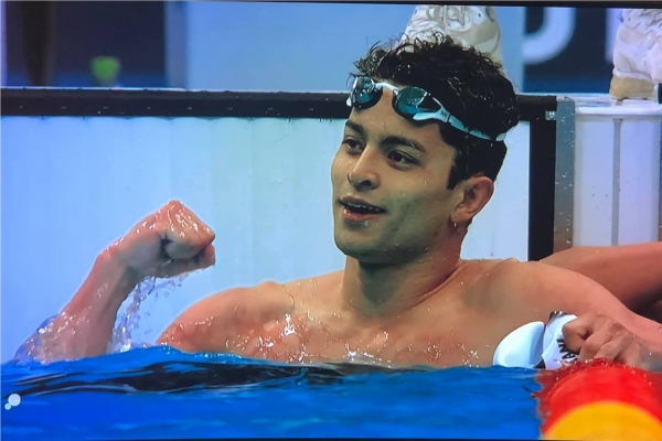 أولمبياد طوكيو..السباح مختار اليمني يحل أولاً في مجموعته بمنافسات 100متر حر