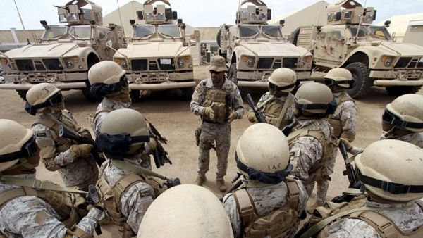 قوات سعودية بمحافظة المهرة - أرشيف (وكالات)