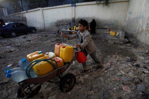 الأمم المتحدة: 18 مليون شخص باليمن بحاجة إلى الوصول للمياه