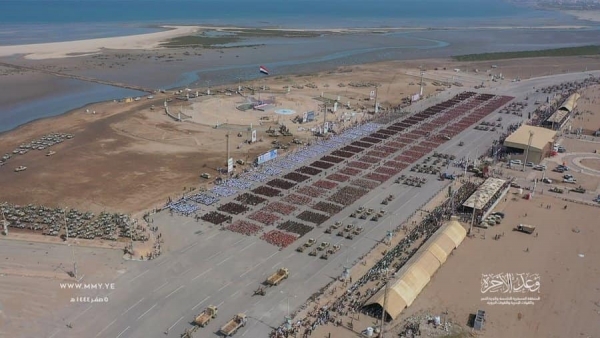 البعثة الأممية تعتبر الاستعراض العسكري للحوثيين في الحديدة خرقاً لاتفاقية ستوكهولم