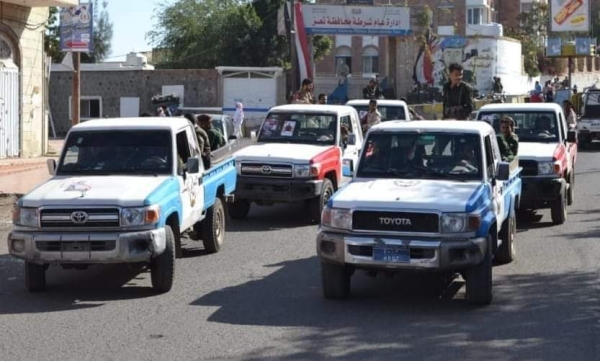 شرطة تعز تعلن ضبط شحنة مخدرات قادمة من عدن