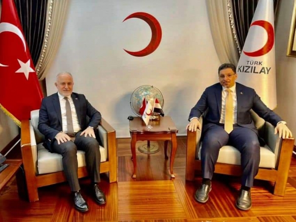 لقاء بن مبارك مع المسؤول التركي