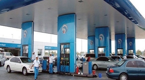 محطة وقود تابعة لشركة أدنوك الإماراتية في سقطرى