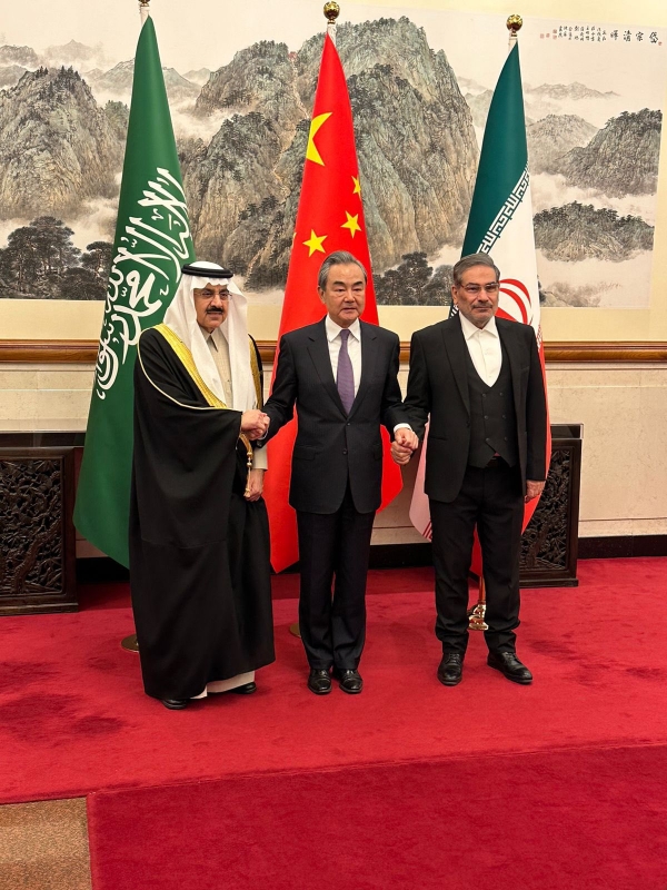 عودة علاقات السعودية وإيران برعاية الصين