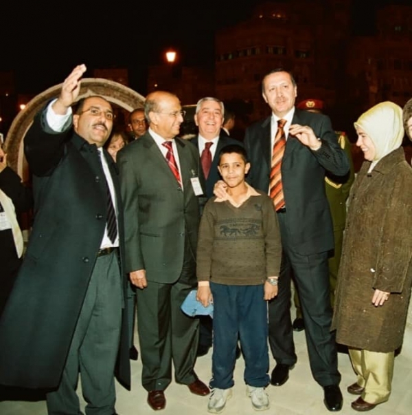 جانب من زيارة الرئيس التركي لصنعاء القديمة 2005