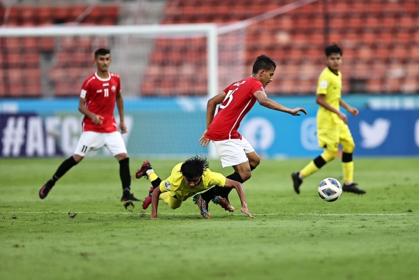 جانب من المباراة- المصدر: الاتحاد الآسيوي لكرة القدم