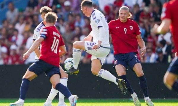 تصفيات كأس أوروبا: اسكتلندا تقلب الطاولة على النروج ونجمها هالاند