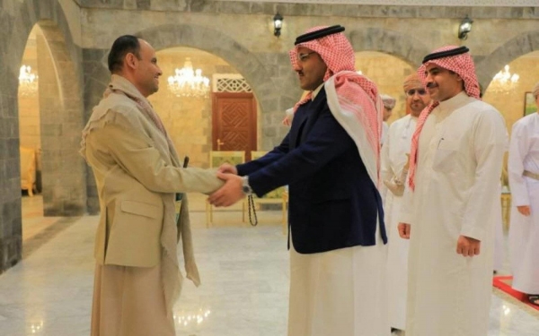 من زيارة سابقة للسفير السعودي إلى صنعاء ولقاءه قيادات الحوثيين
