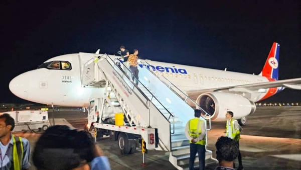 انطلاق أول رحلة للطائرة "مملكة حمير" من عدن إلى القاهرة