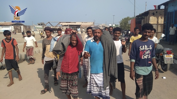 الحديدة.. عودة 29 صياداً بعد أكثر من عام في السجون الإريترية