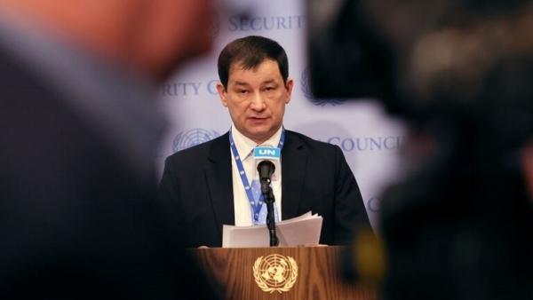 دميتري بوليانسكي نائب مندوب روسيا الدائم لدى الأمم المتحدة