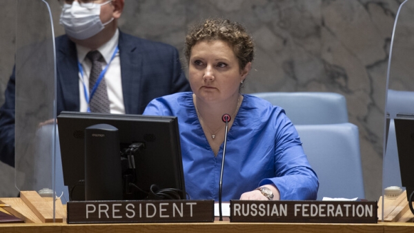 نائبة المندوب الروسي الدائم لدى الأمم المتحدة آنا يفستيغنييفا