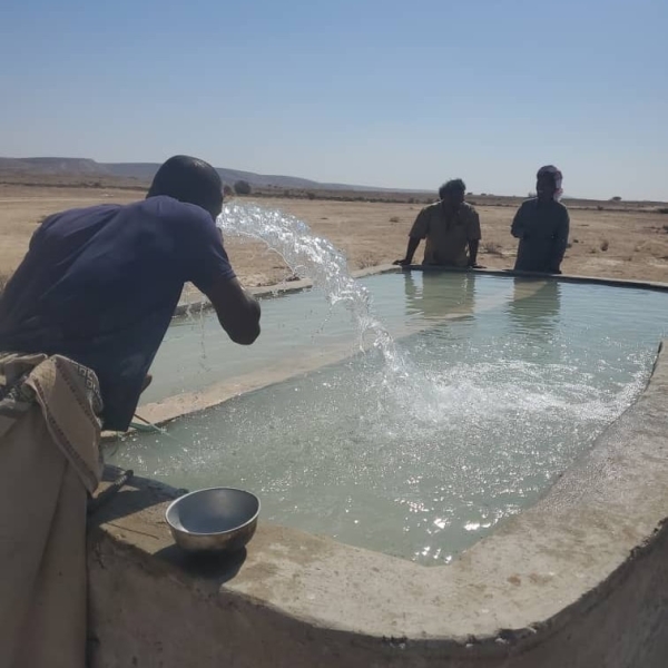 افتتاح مشروع مياه حبلن في الغيضة لتوفير مياه شرب نظيفة للسكان