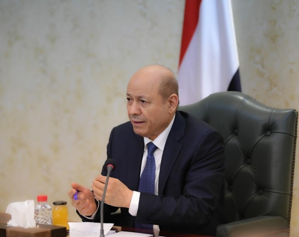 رئيس المجلس الرئاسي رشاد العليمي - عدن رئيس المجلس الرئاسي رشاد العليمي - عدن