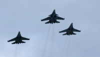 مقاتلات روسية تعترض 3 قاذفات أمريكية فوق البحر الأسود
