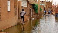 مياه الفيضانات تغمر أجزاء من منزل رئيس الوزراء السوداني