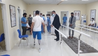 السفير السويدي لدى اليمن وعُمان يزور الجرحى اليمنيين في المركز العربي للأطراف الصناعية