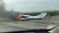 سقوط قتلى بتصادم طائرتين فوق مطار بولاية كاليفورنيا الأمريكية