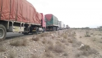سائقو الشاحنات ينظمون إضراباً احتجاجاً على الجبايات التي تفرضها النقاط الأمنية