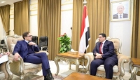 "بن مبارك" يبحث مع مسؤول ألماني تطورات الوضع في اليمن