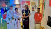طلاب المهرة يحصدون المركز الأول في مهرجان الثقافات بالجامعة الوطنية بمسقط